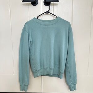 Wilfred Free Teal Crewneck Sweatshirt